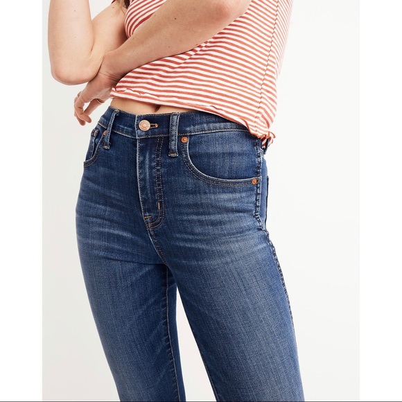 NWOT Madewell 10" High-Rise Skinny Jeans - Picture 4 of 8